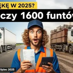 Ile zarabia kierowca ciężarówki w Anglii? Zaskakujące fakty o pensjach