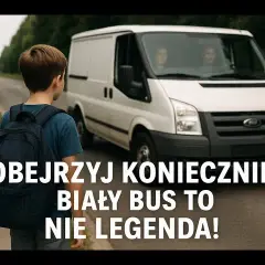 Gdzie jest biały bus? Prawda o fałszywych plotkach o porwaniach dzieci