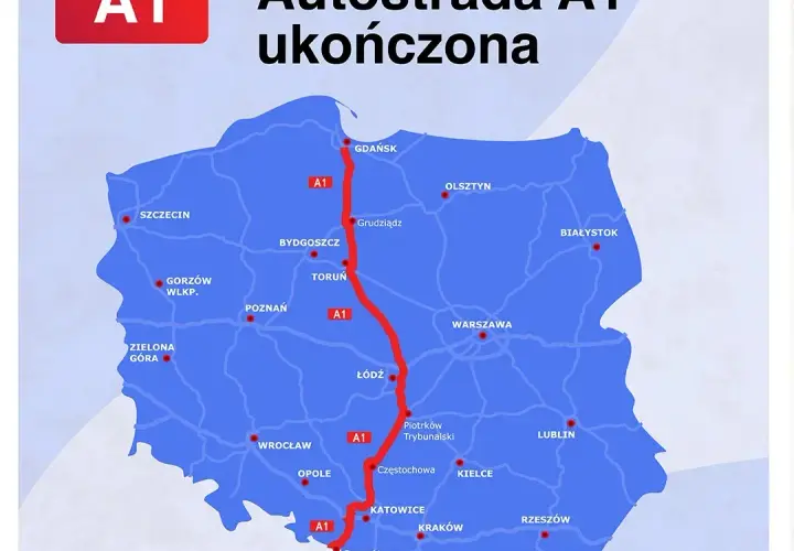 Ile km ma autostrada A1? Poznaj długość i kluczowe informacje