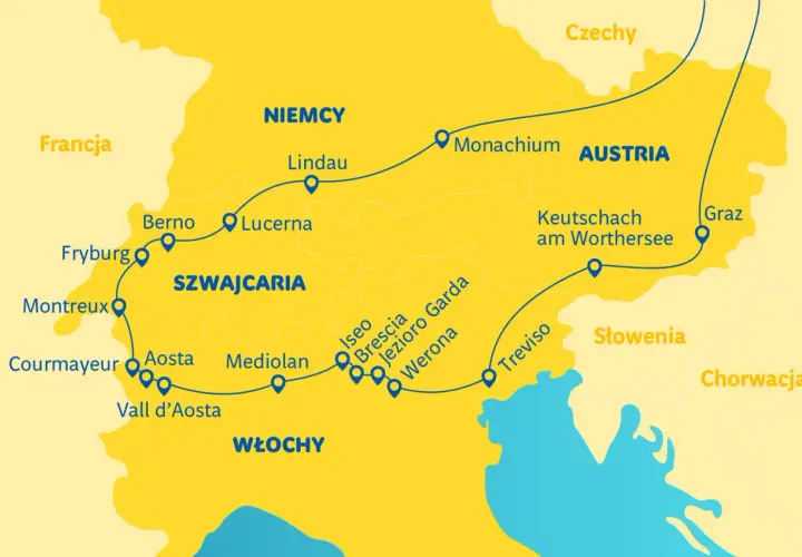 Ile trwa podróż do Włoch autokarem? Sprawdź, co wpływa na czas jazdy