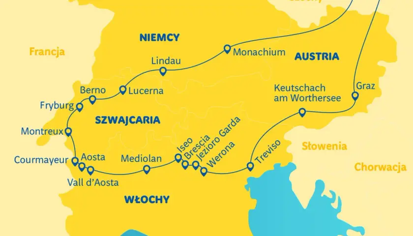 Ile trwa podróż do Włoch autokarem? Sprawdź, co wpływa na czas jazdy